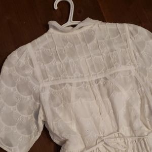 gorgeous Anthropologie cotton lined dress sz 2